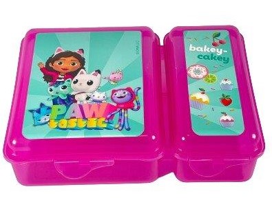 קופסת אוכל שני תאים