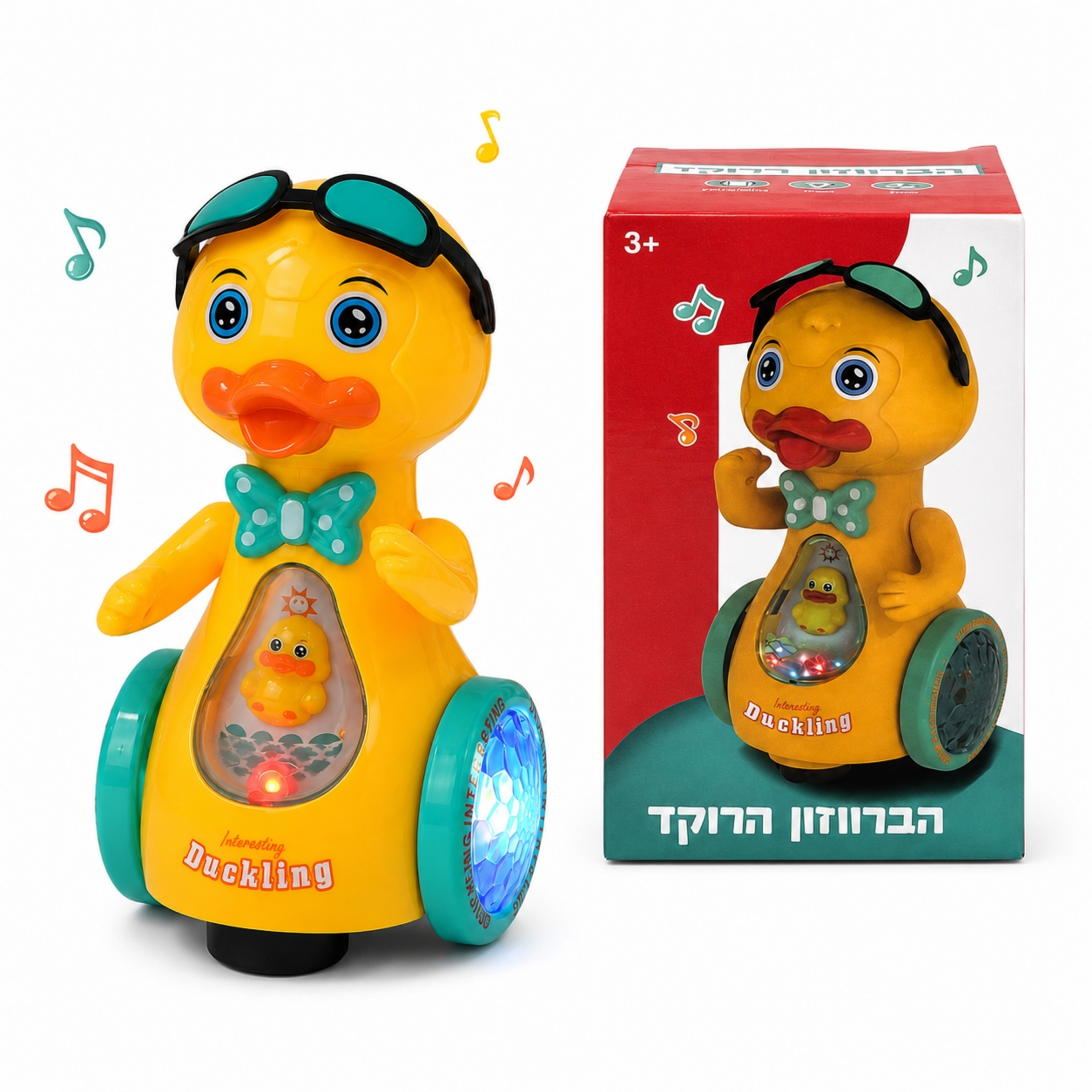 Walking Duck with Lights & Music