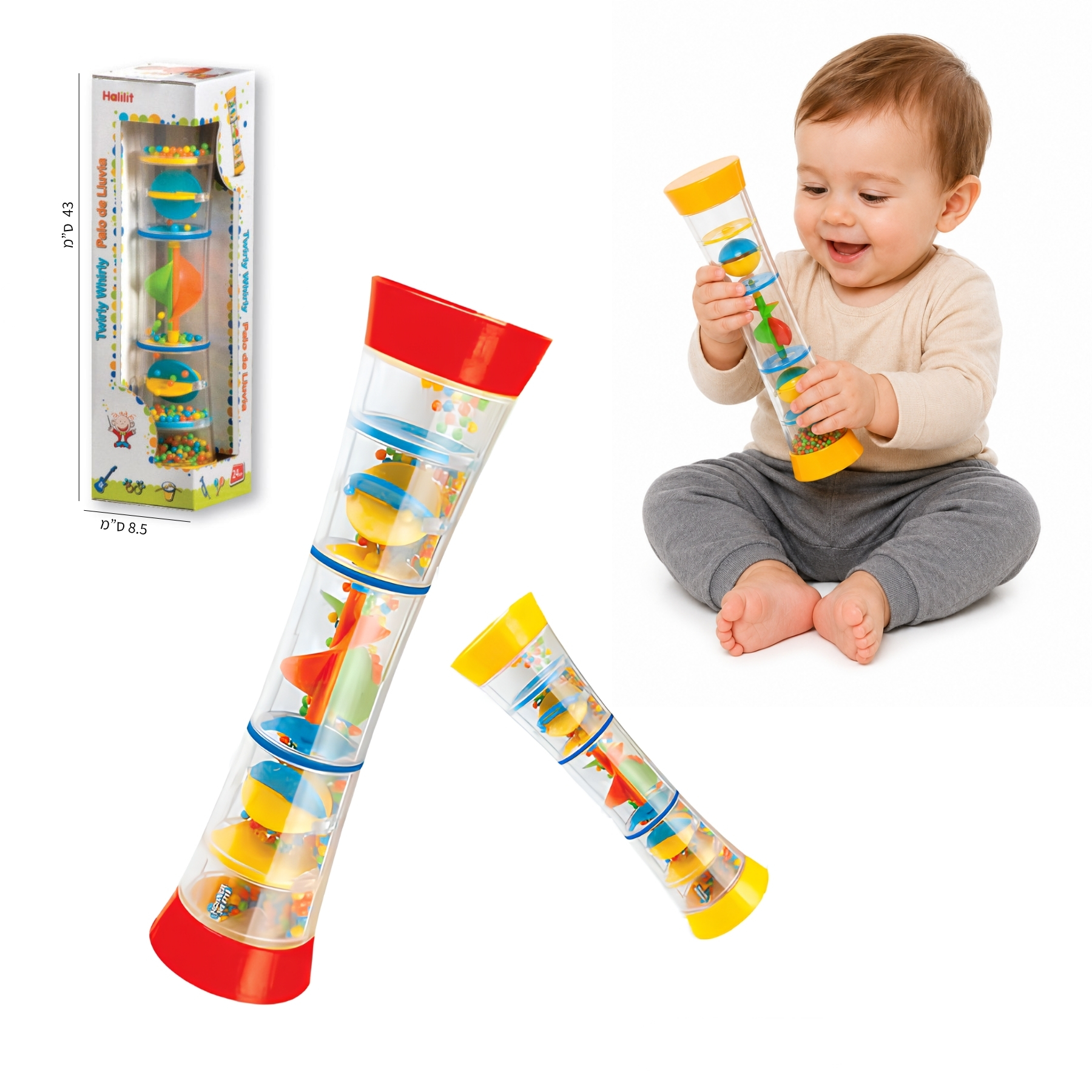 Baby Rain Stick Rattle