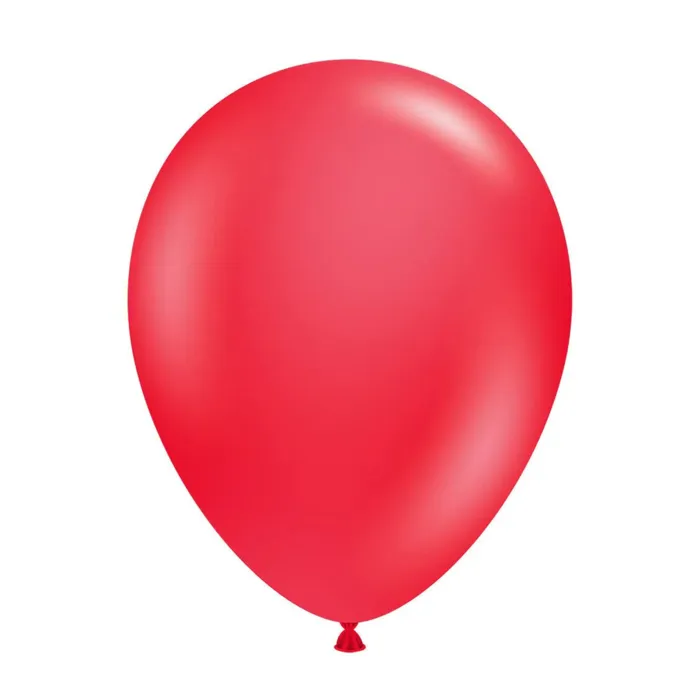 Pack of 100 balloons 12 standard red