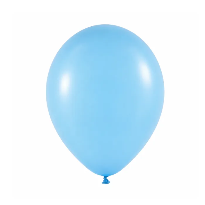 שקית 100 בלונים 12 סטנדרט תכלת