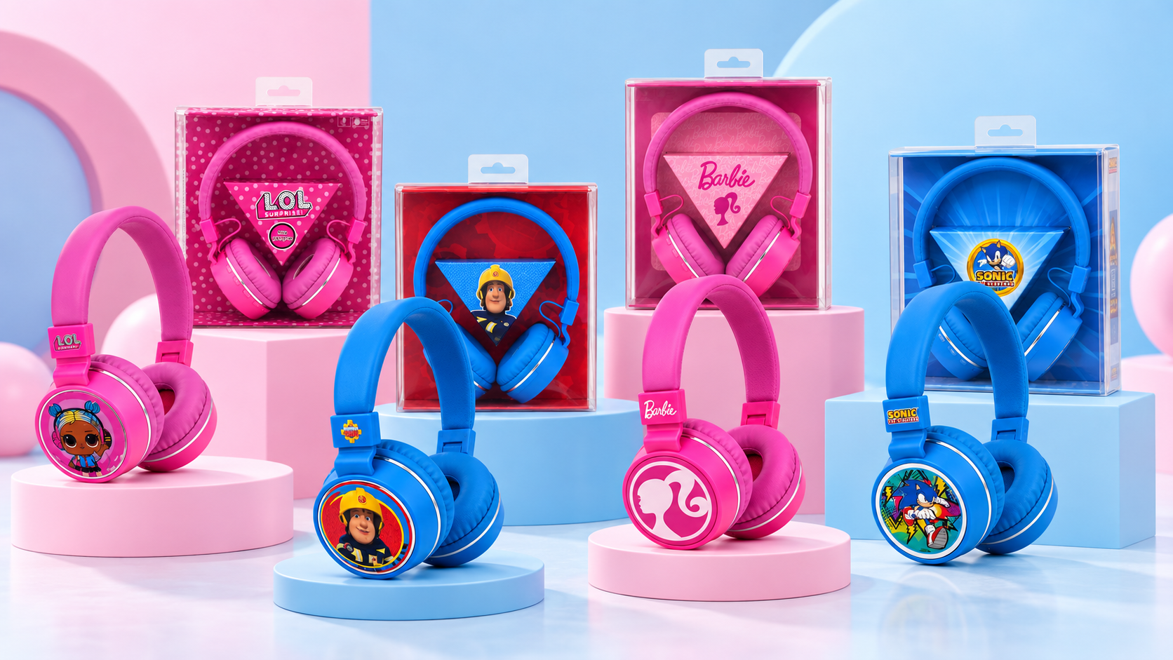 Children headphones collection